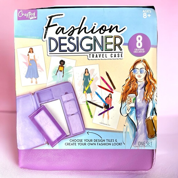 Crafted by U Fashion Designer Sketch Travel Set for Girls - Picture 6 of 11